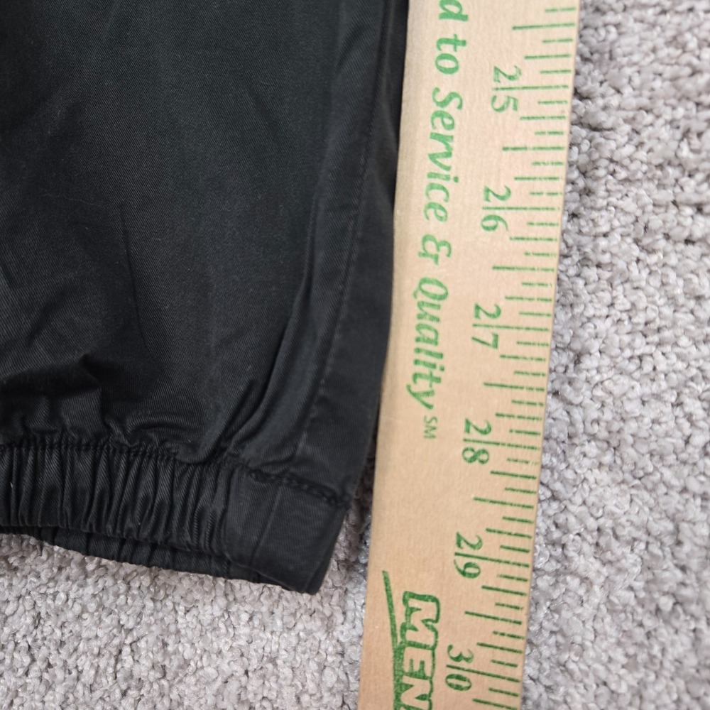 American Eagle Baggy Jogger Cargo Pants Women's 2 (27Wx29L) Black Stretch NEW - Picture 7 of 11